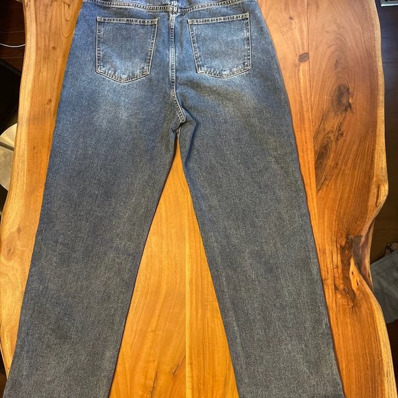 PLT Jeans Split Cuff Size 14, Short - Picture 8 of 10